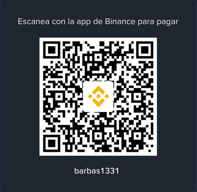 QR Code Binance donaciones